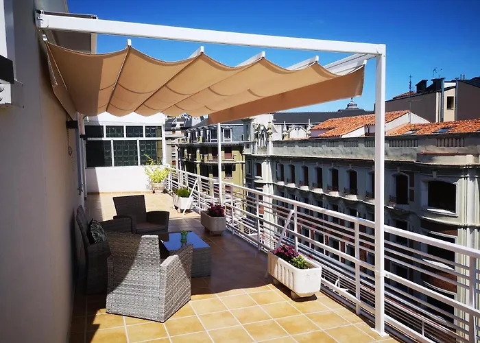 Burgo Nuevo Atico De Lujo En Pleno Centro Con Terraza Y Vistas - Leonapartamentos
